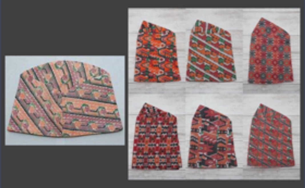 ネパールの伝統工芸「ダッカ織り」で作られた帽子『ダカ・トピ』をお届けするコース