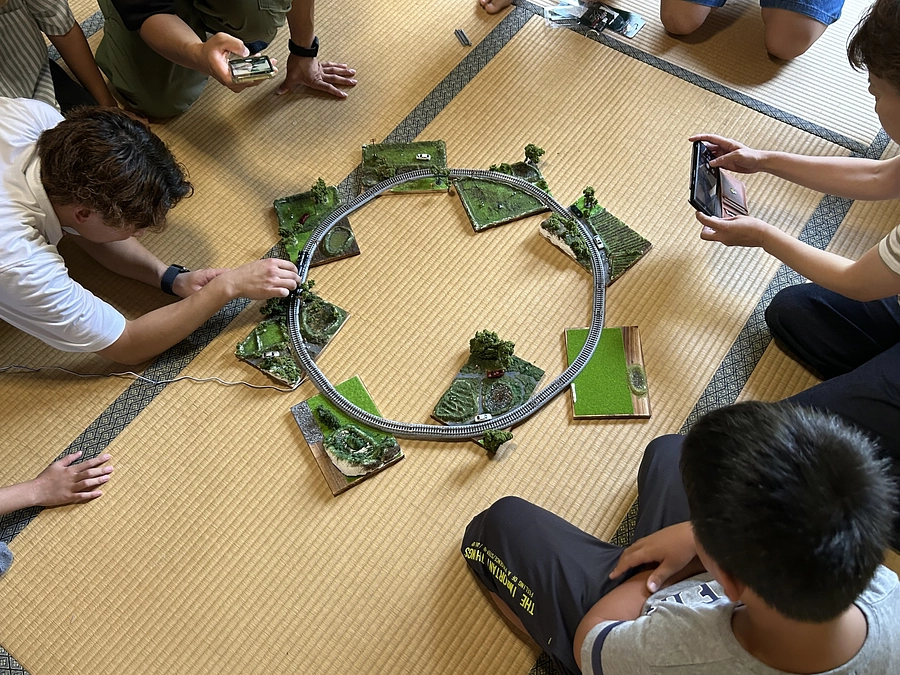 ジオラマ製作のワークショップ