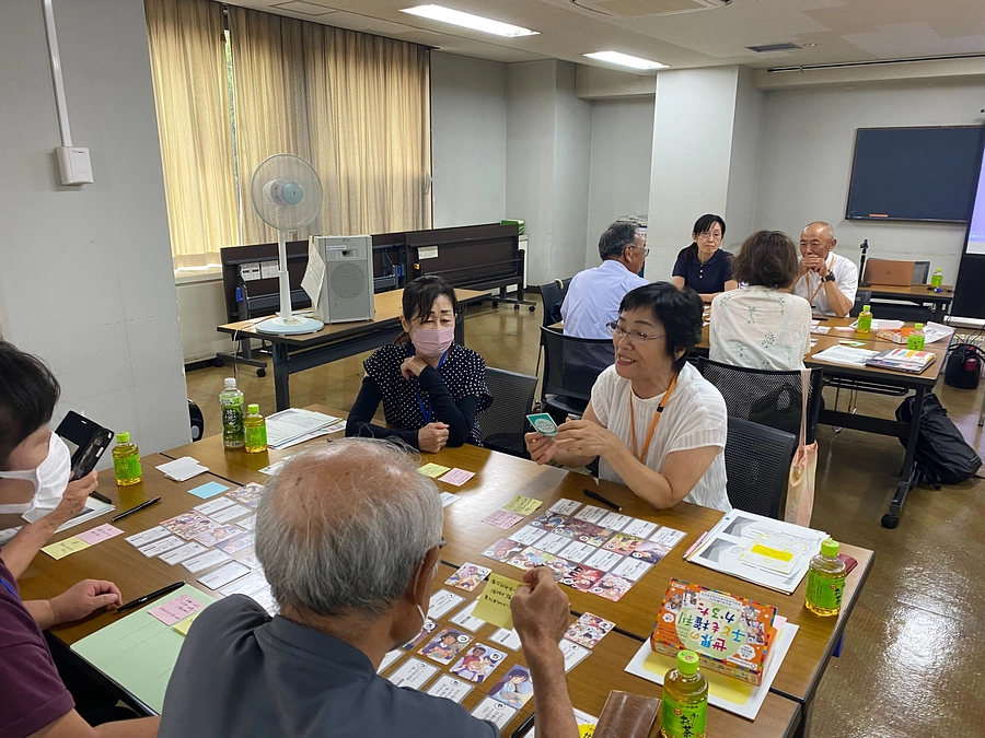 調布市民生児童委員の方々に、子どもの権利かるたワークショップと講演を行いました！