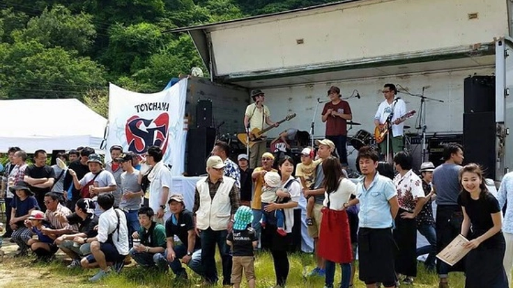 2年間続けてきた世代を超えた豊島の音楽イベントを守り続けたい