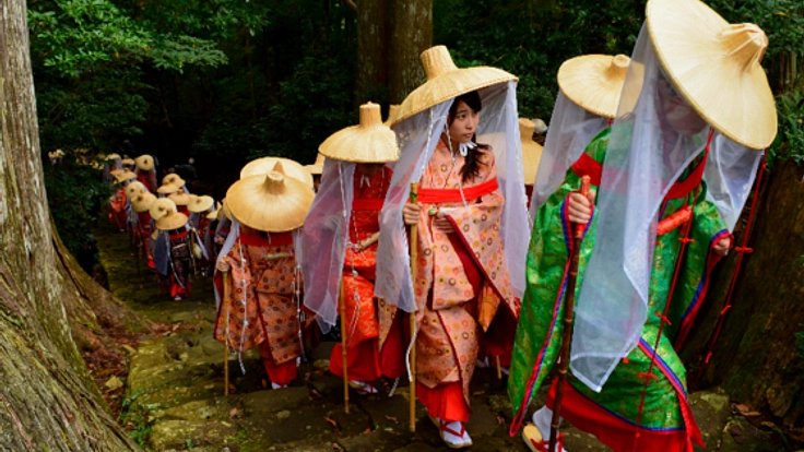 平安時代へタイムトリップ！時代衣装で"蟻の熊野詣"を体感！