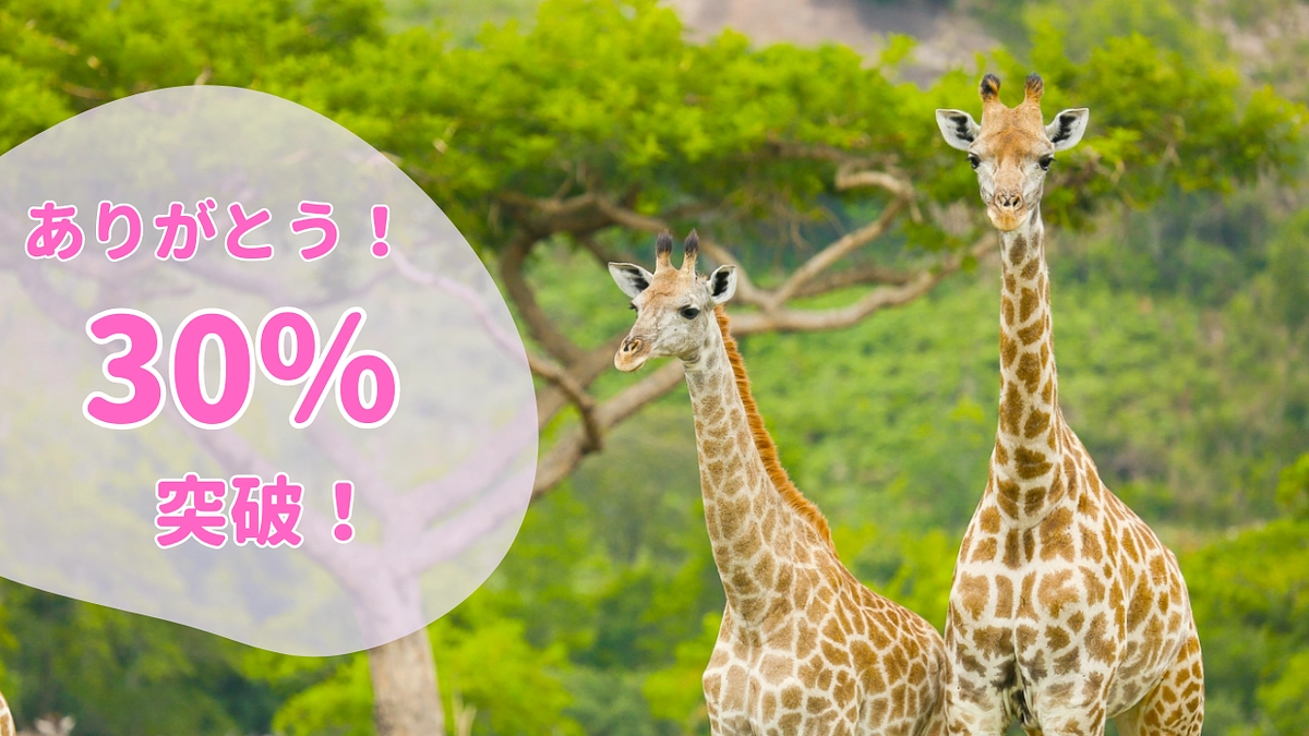 【祝・30％】おすすめリターンのご紹介「アドベンチャーワールドペア入園券」