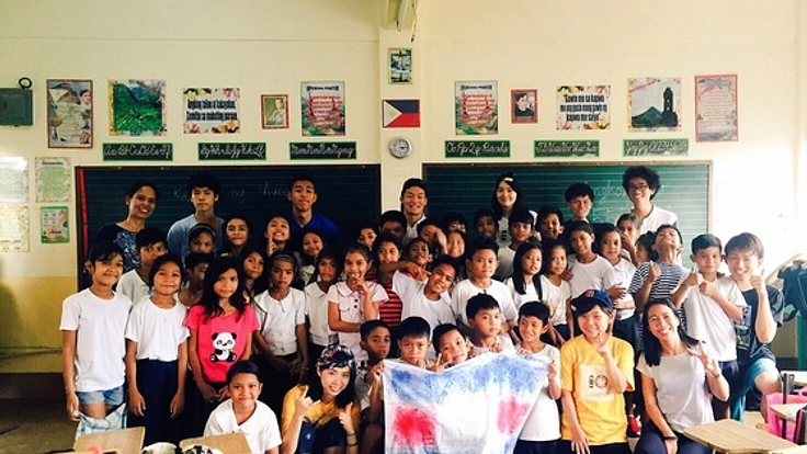 フィリピンの子どもたちに海外の文化を教えたい！！