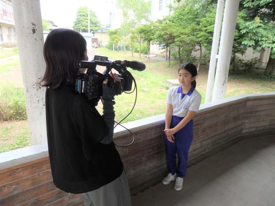 ケーブルテレビの取材がありました