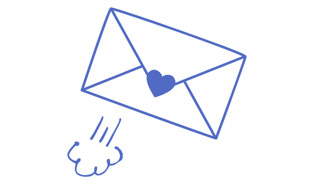 感謝の手書きお手紙