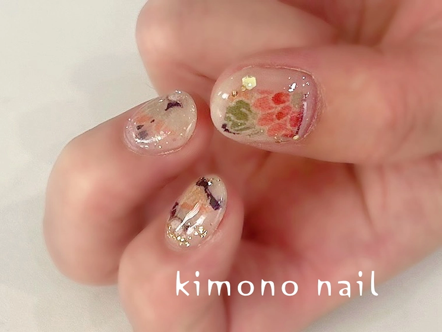 kimono nail | 始動？！　只今試作中です