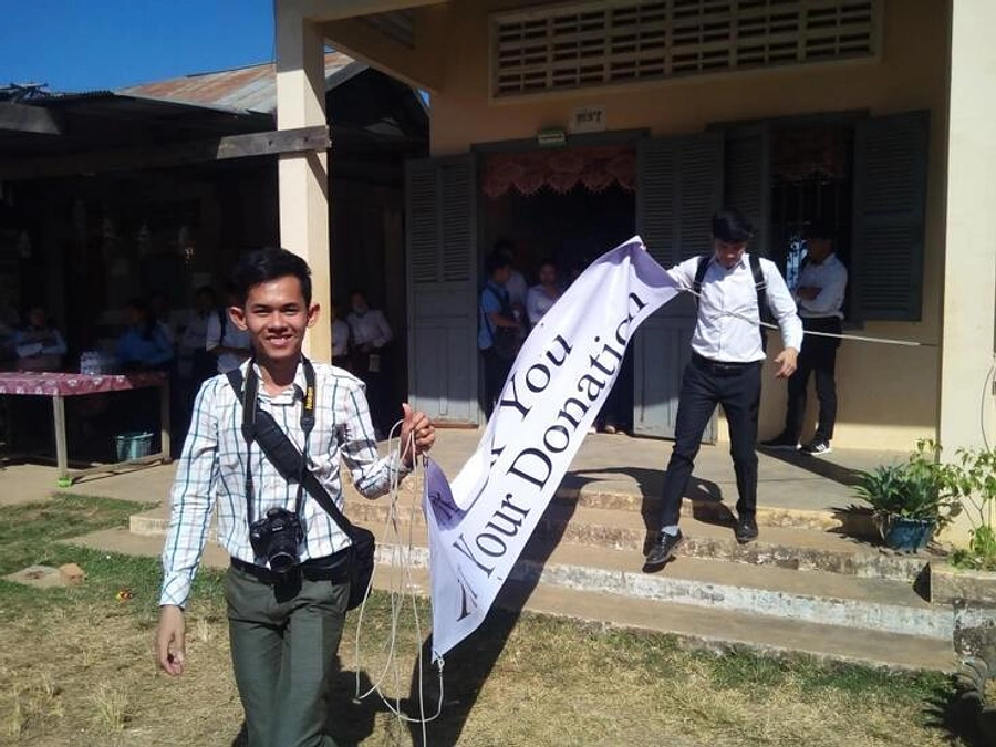 EDFカンボジアスタッフ、マブさん＆ヴィリャックさんからのメッセージビデオ