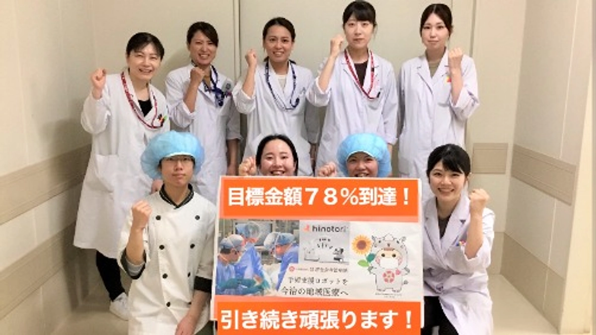 おかげさまで目標金額の78％に到達しました！