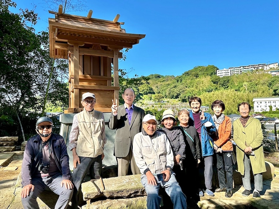 本殿が再建されました！