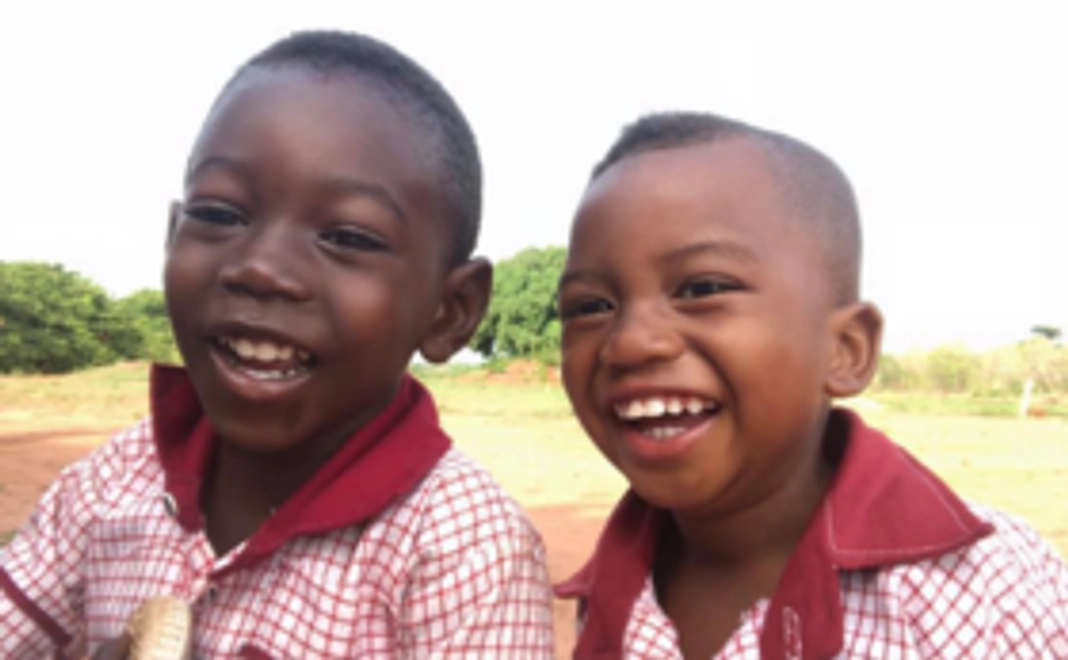 ガーナの子どもたちからの感謝のメッセージ動画
