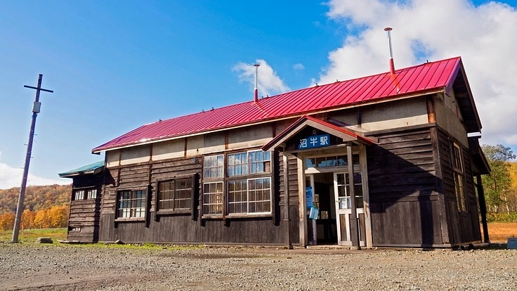北海道の豪雪地帯、旧・深名線「沼牛駅」木造駅舎を継続して守りたい！