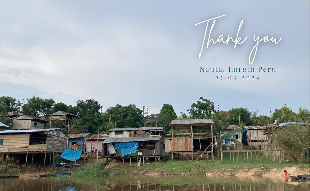 Online postcard 【ナウタの風景写真 photo of Nauta village ver.】