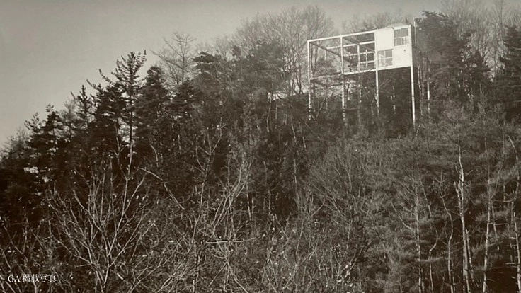 「日本の名作別荘に取り上げられた月ヶ瀬の山荘」の保存