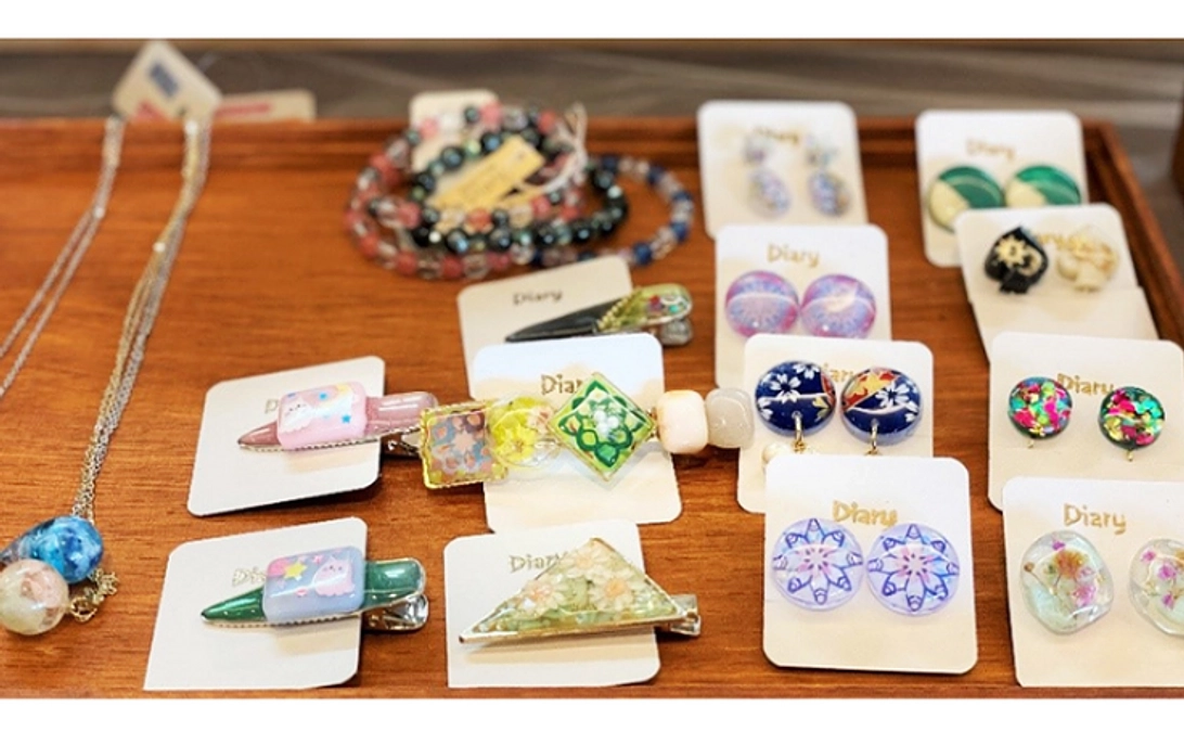 障がいのある方が作った素敵なアクセサリー（株）ハート＆アート　～リターン紹介～