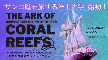 海の未来を繋ぐ洋上大学｜サンゴの命の旅を辿る研究航海を実現したい！ のトップ画像
