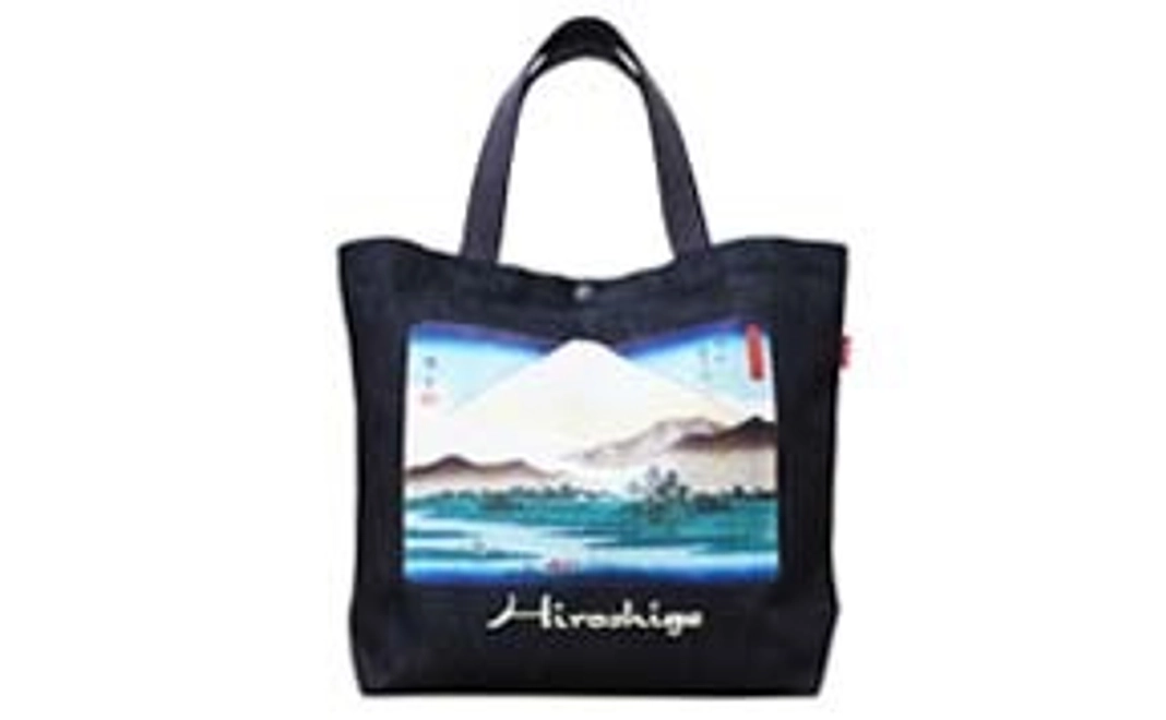 超早割 Hiroshigeデニムバッグ(歌川広重)