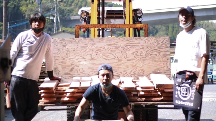 「処分寸前の木」「思いが沢山詰まった木」から生まれるやさしい未来