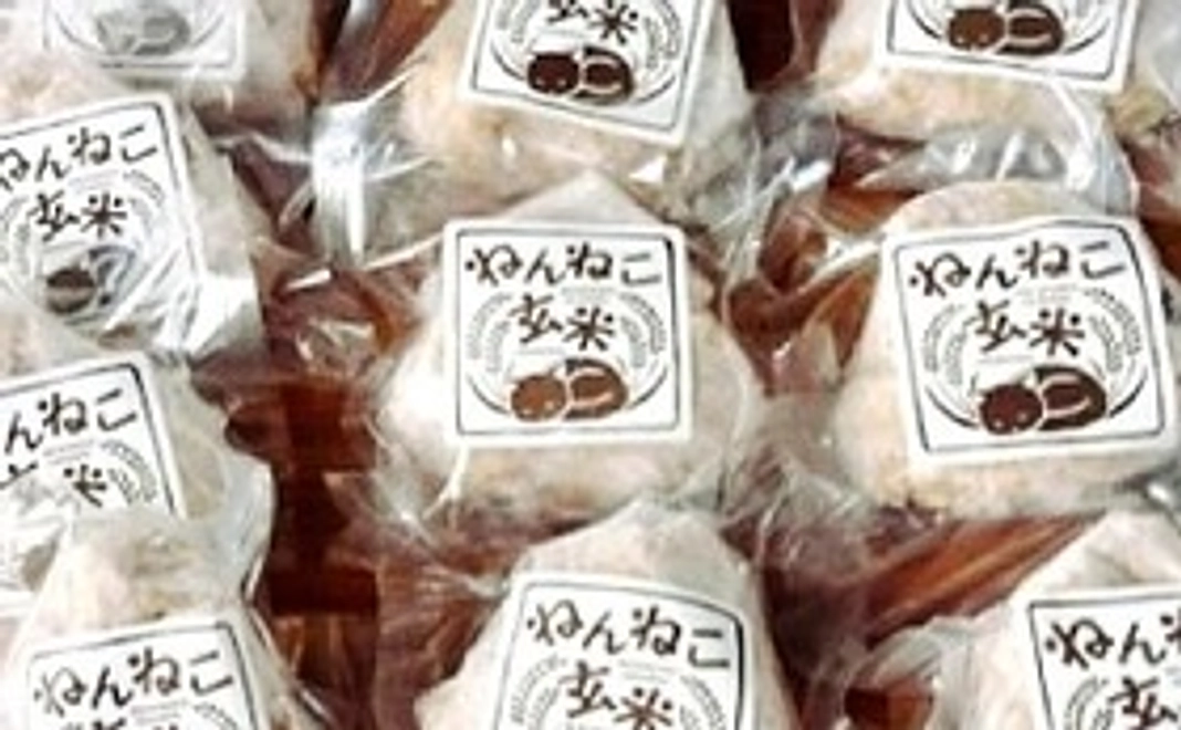 ねんねこ玄米おにぎり20個