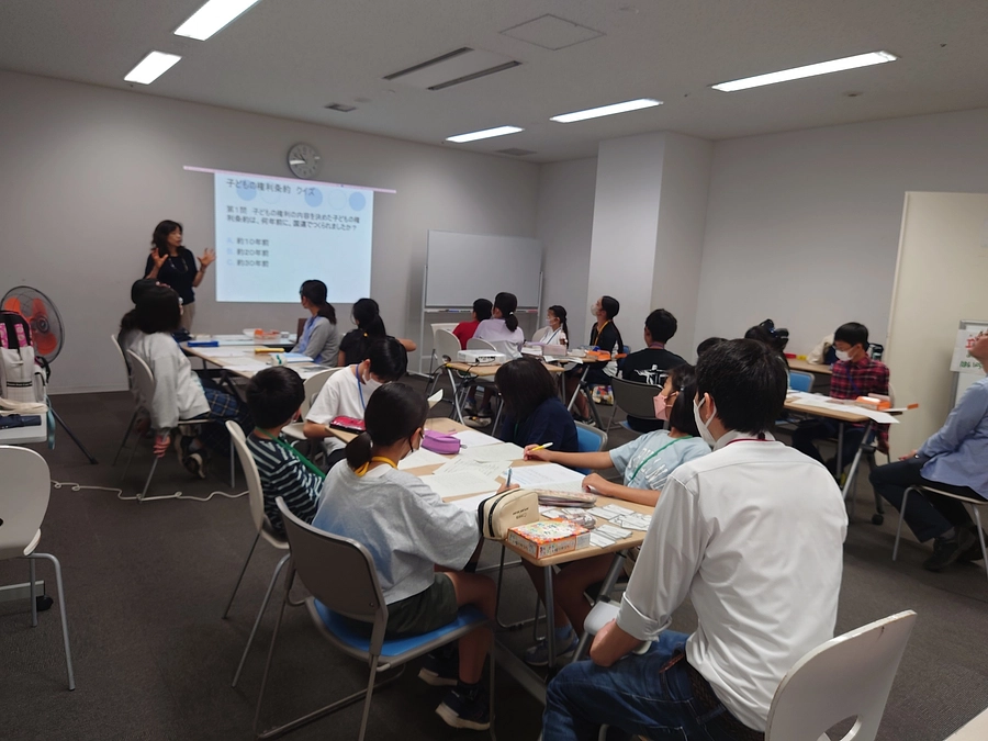 千葉市の子どもたちに「世界の子ども権利かるた」ワークショップを実施しました！