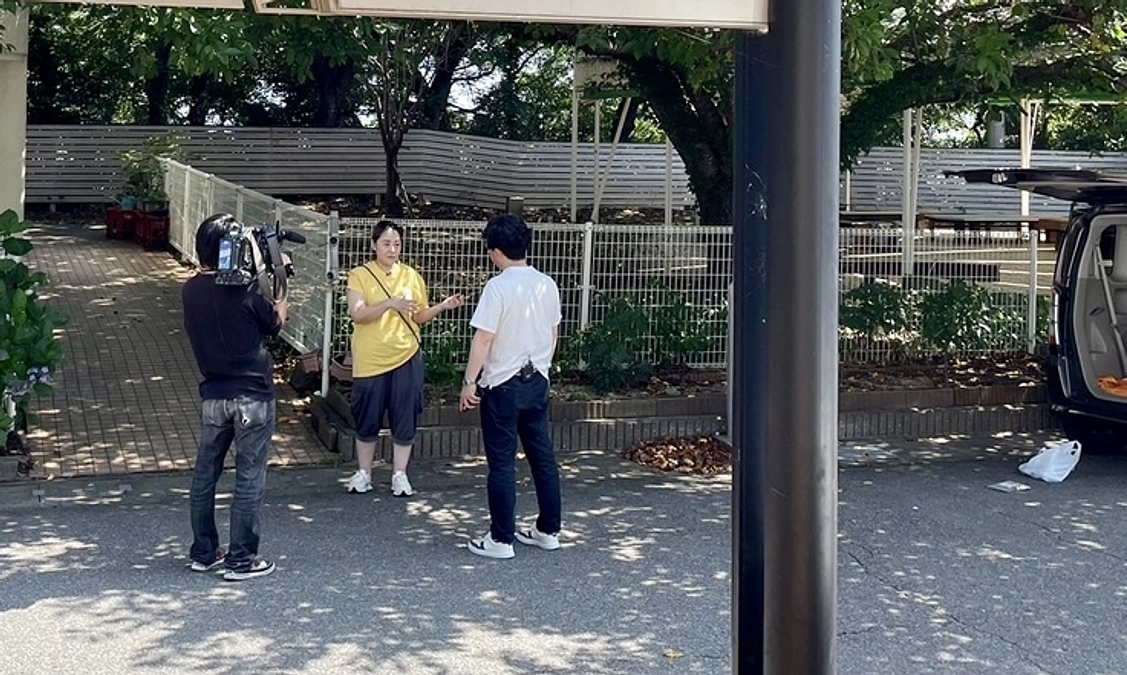 四国放送から取材を受けました。