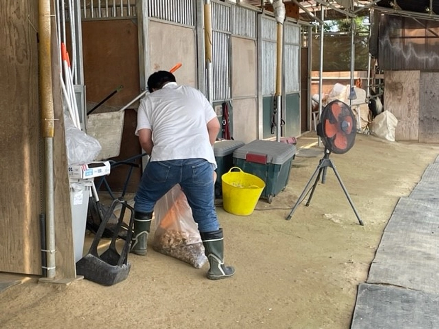 アヴニールファームを支えるボランティアの人達