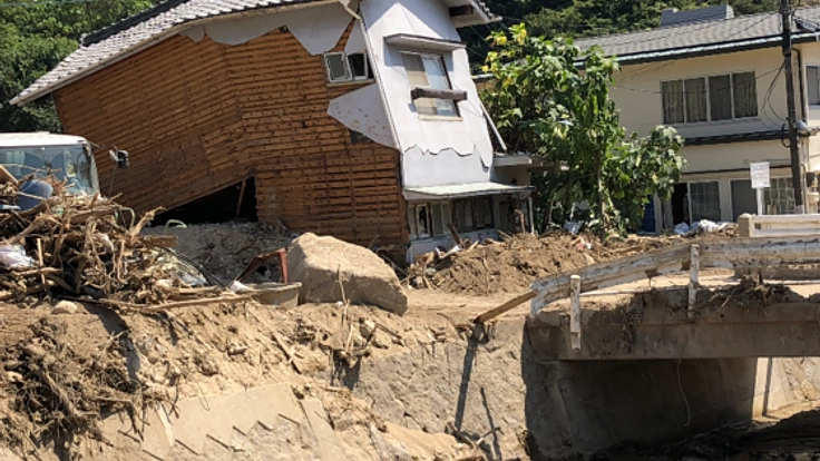 西日本豪雨復興支援・長崎から広島小屋浦へ～精霊船を運びます！
