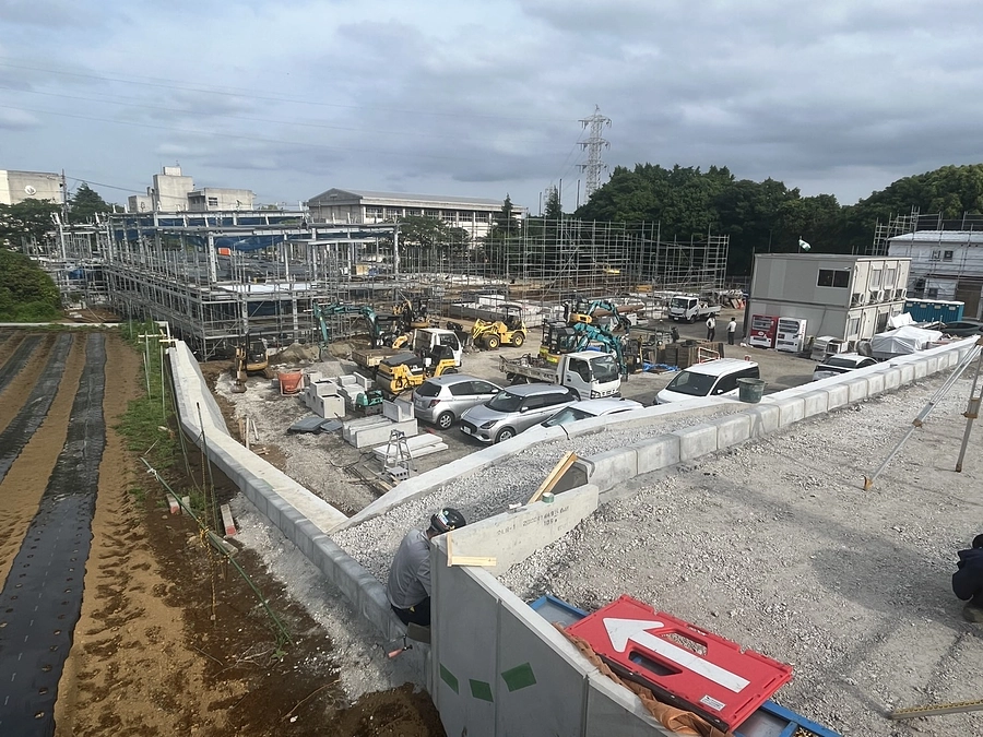 今日の現場です！