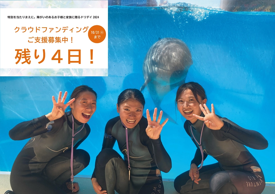 【残り4日】少し寂しい気持ちもありますが、最後まで応援をよろしくお願いいたします