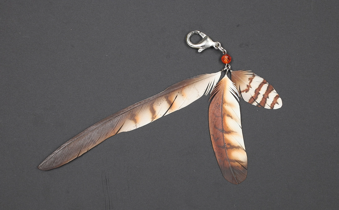 リターンのご紹介「羽根アクセサリー」