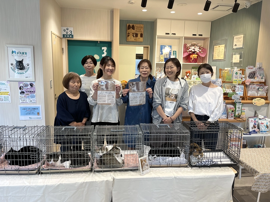 「ラブとハッピー」さんとの合同譲渡会