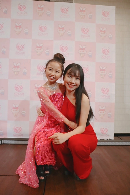 友花ちゃんと🌸