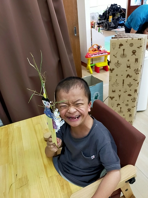 【七夕まつり】短冊にお願い事を書きました！