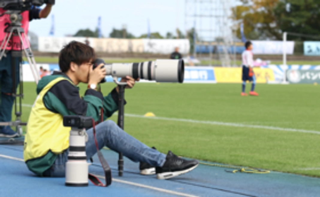 【スペシャル体験コース】リーグ公式戦でピッチカメラマン体験