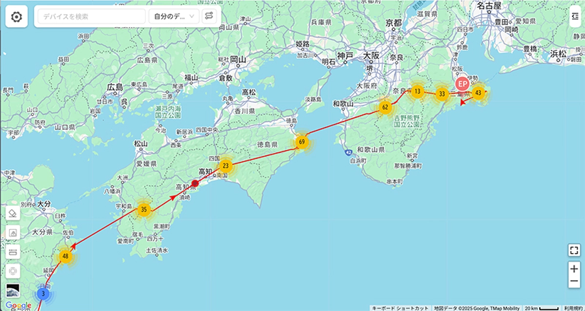 【速報】サシバの渡り報告　4月20日