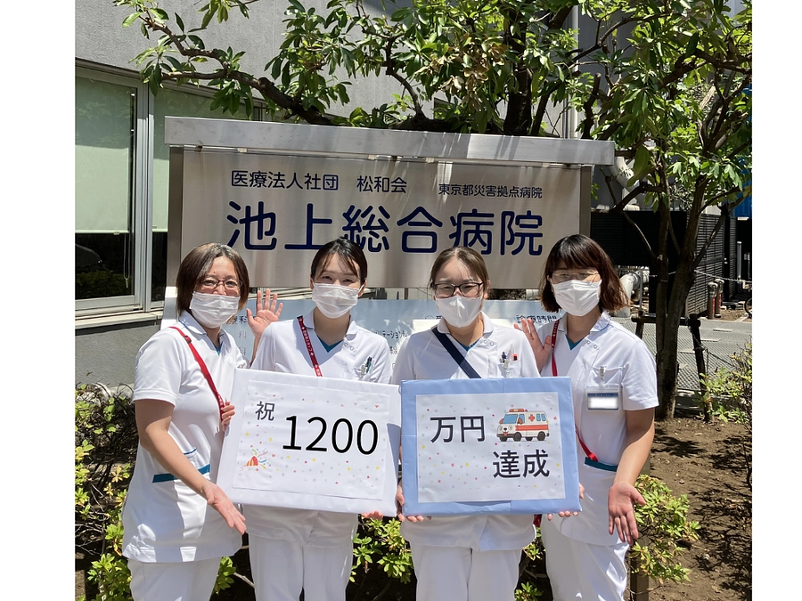 皆様からのご支援が1200万円を突破しました！ありがとうございます。