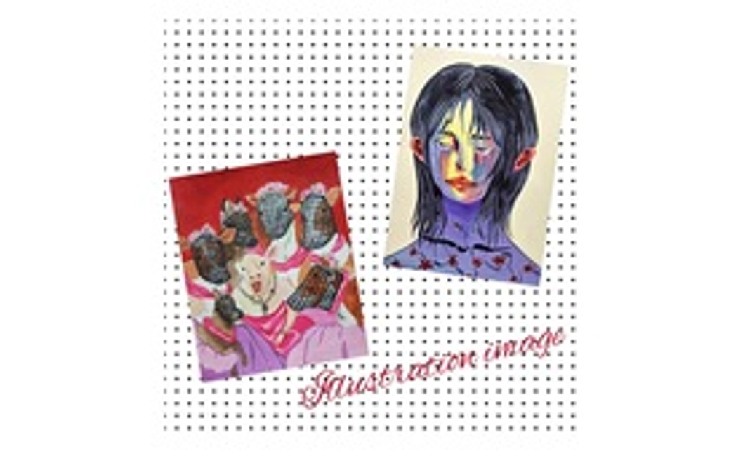 イラストポストカード