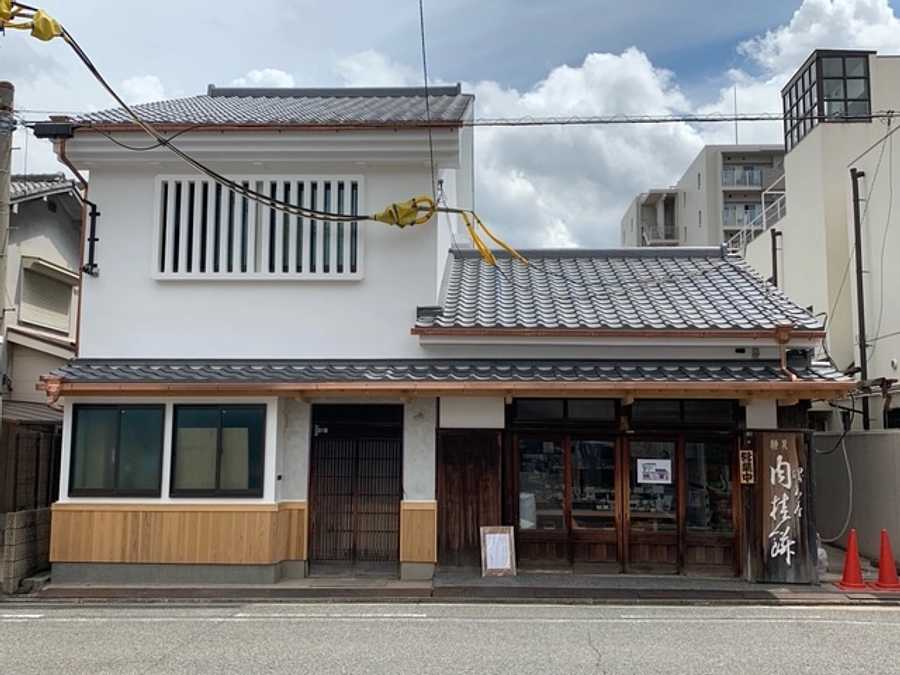 足場が取れました。