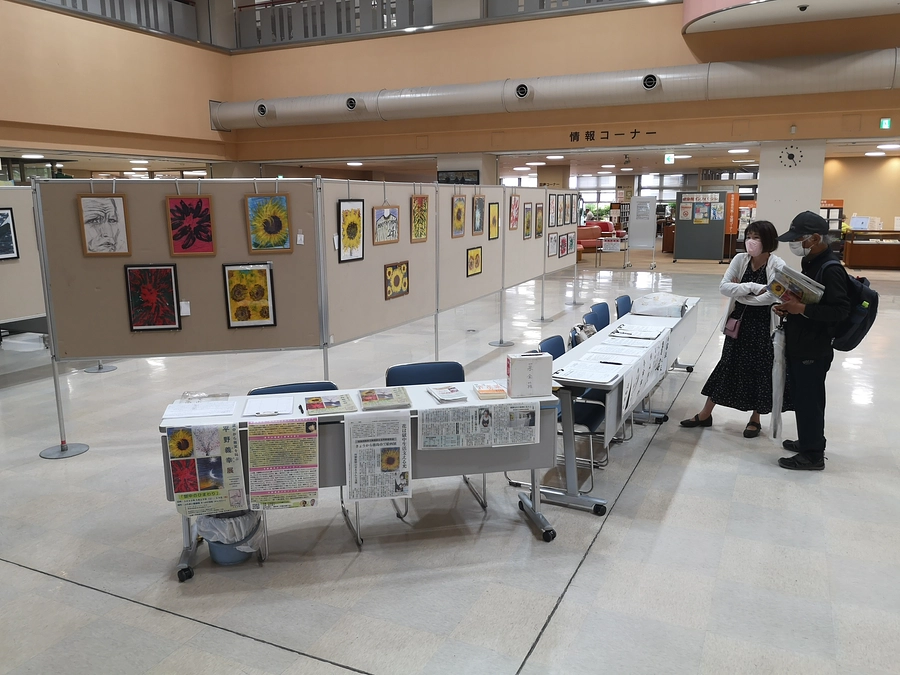 本日最終日！ 平野さんの絵画展、開催中です！！