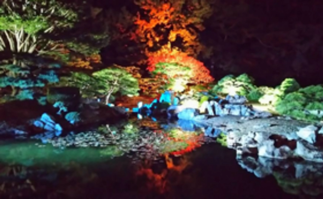 高松の夜景が美しい　喜代美山荘　花樹海　平日ペア宿泊券