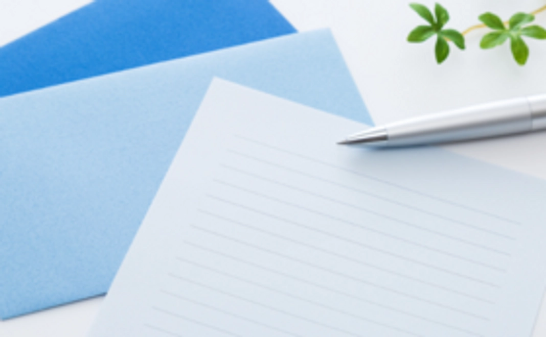 お礼のメールを送らせていただきます。