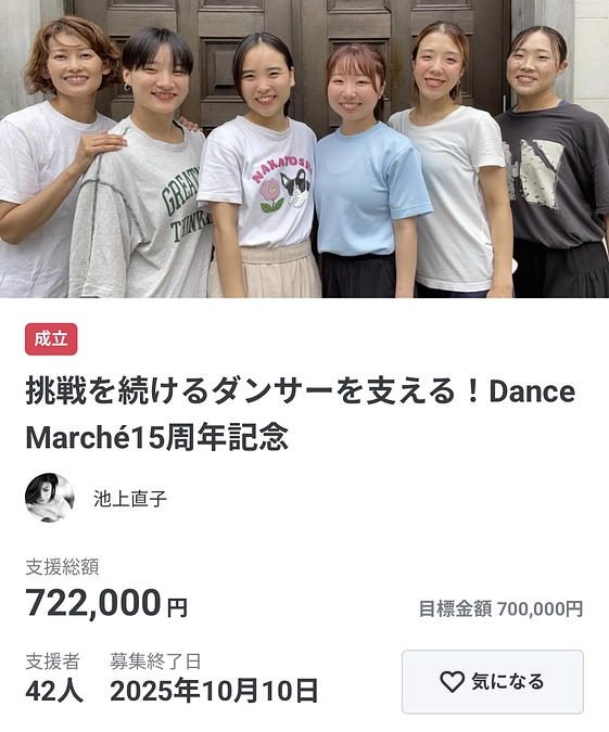 クラウドファンディング終了‼️🎊