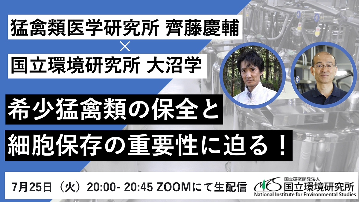 ぜひご参加ください！【7/25(火)20:00~】ライブ配信のお知らせ
