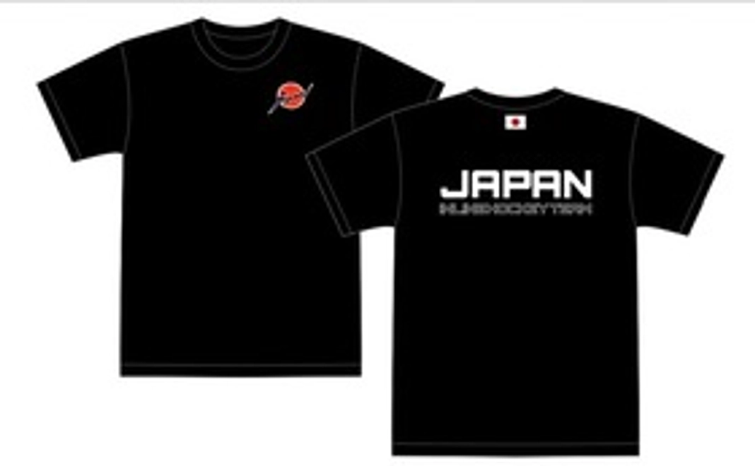 日本代表オリジナルTシャツ＆オリジナルステッカー