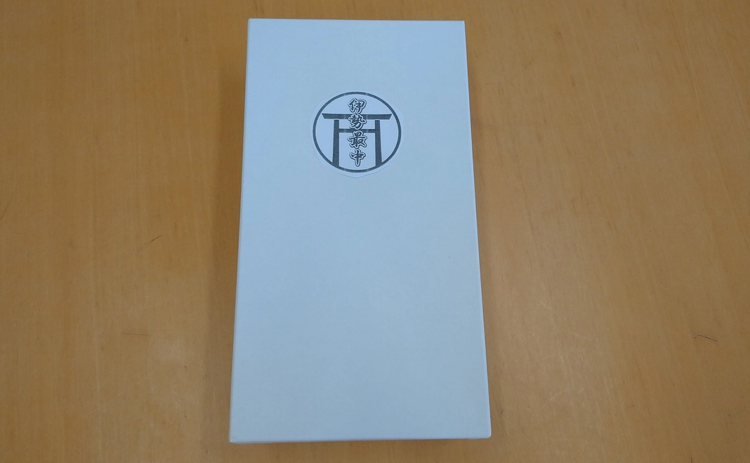 感謝のお手紙　伊勢最中5個入りを1箱　HPへのお名前記載　