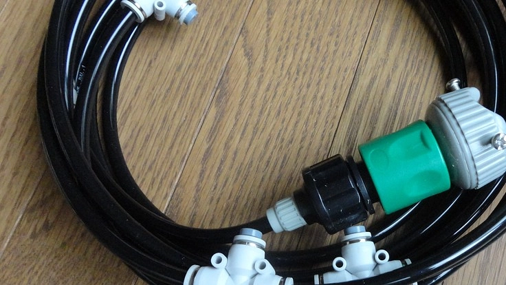 熱中症対策と地震によるトイレ水不足解消を兼用する機器の開発