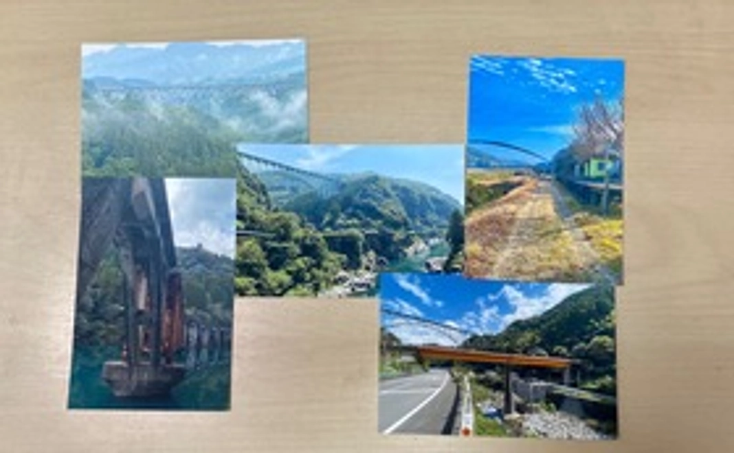 沿線風景ポストカードセット&感謝状