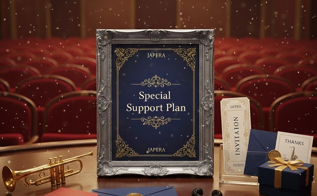 感謝のメッセージ&スペシャルセット