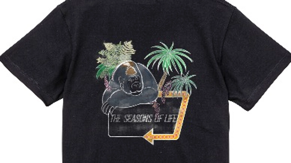 新追加リターン　元飼育員の画家 Mino様デザイン  クラファン限定オリジナルTシャツ！
