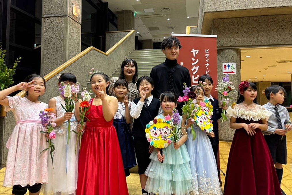 愛媛県支部入賞者記念コンサートにて 山本悠流さんがゲスト出演