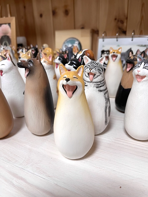 スモールエッグな犬猫小法師